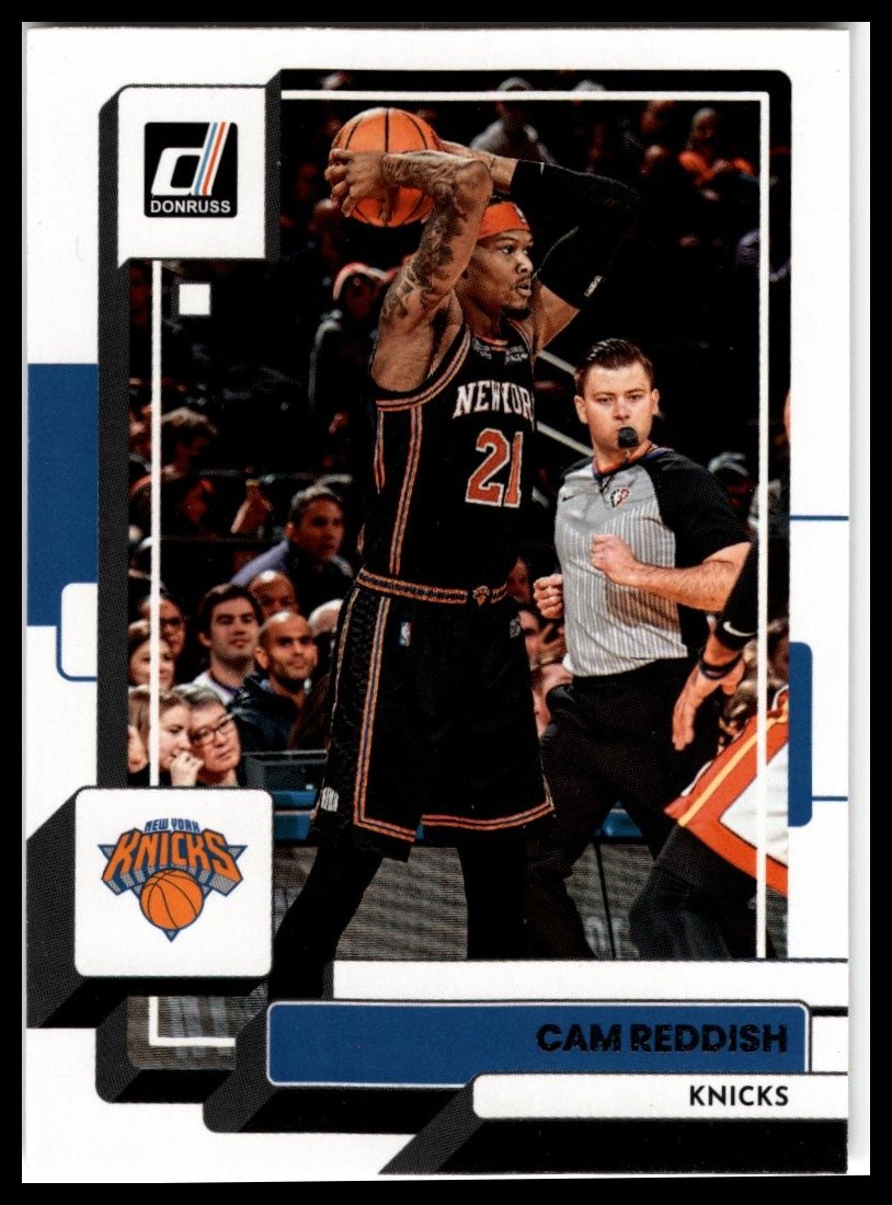 2022-23 Donruss #16 Cam Reddish Silver Press Proof