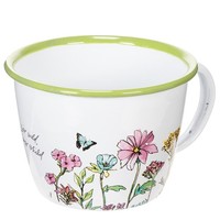 Deko Tasse Pflanztopf Nostalgisch Blumentopf Ø11Cm H8Cm