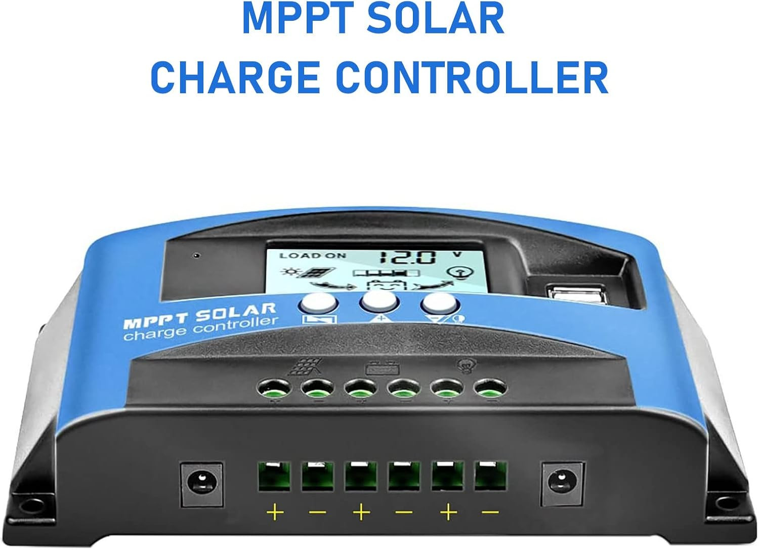 Controller Solare 30A MPPT per Barche e Camper | 12V 24V Automatico - 4