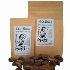 Bio Kolanuss ganz | Handverlesen, mit Koffein, ultra hart | Kola nitida, Colanut