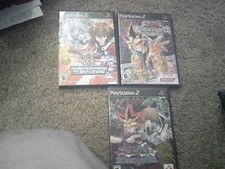 Yu-Gi-Oh GX The Beginning of Destiny&Capsule Monster Colise,ROSES PS2 2 out 3 co
