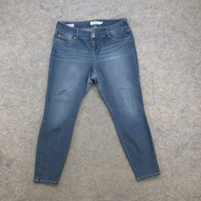TORRID Jeggings Jeans Women's Blue Size 18R Stretch High Rise Denim