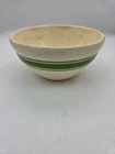 Estate Sale Find 2.5" Vintage Hull Green Stripe Beehive Bowl Character Galore
