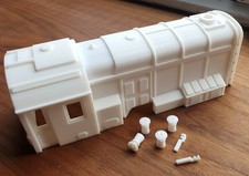 O Gauge BR Class 08 09 Diesel Shunter Locomotive Body Shell 7mm 1:43.5 Unpainted