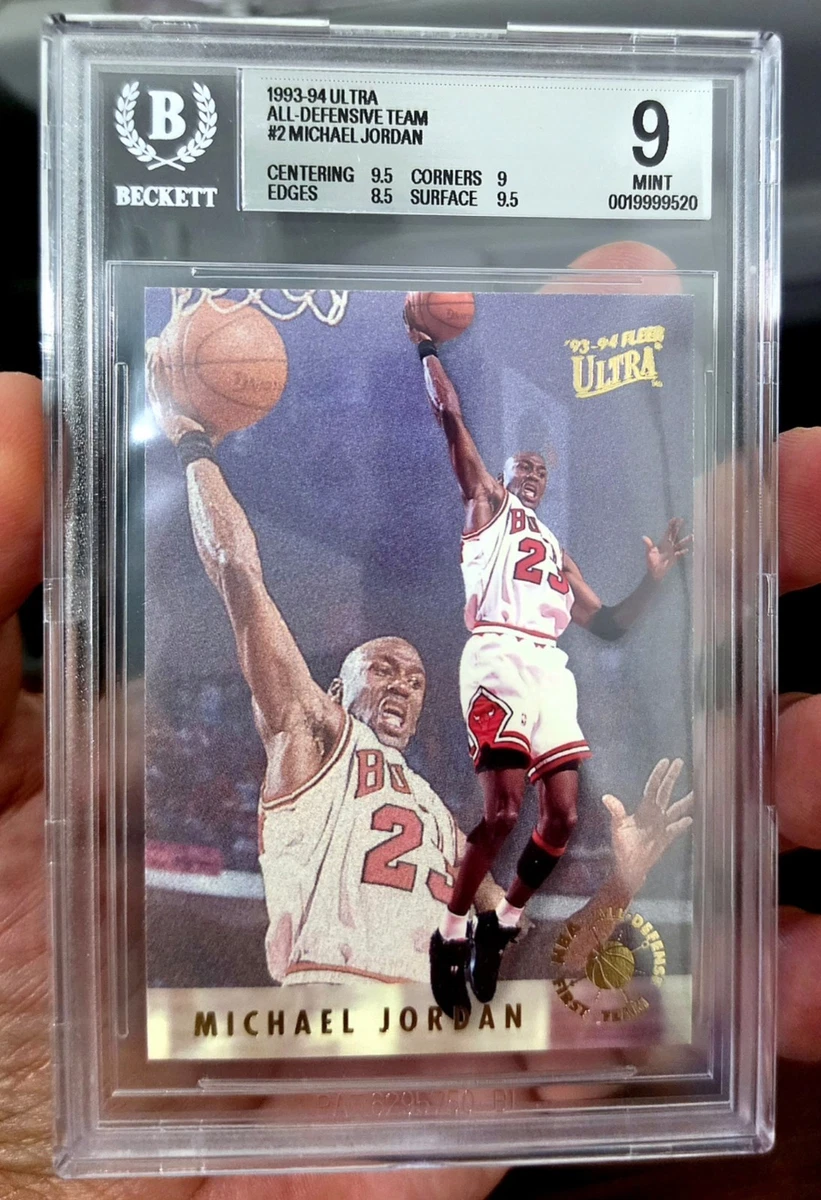 Michael Jordan 9 Graded Basketball Sports Trading Cards