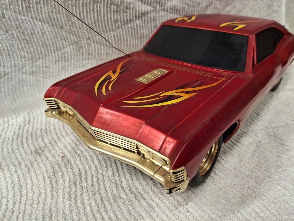 RadioShack 67 Chevy Impala Red Lowrider Remote Control RC Car 60