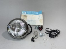 Vintage Unity F1 Fog Light Lamp 6-14 Diameter Chrome 12v Untested