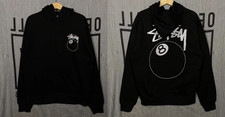 Stussy 8 Ball Mens Reprint Hoodie Black S-5XL Streetwear New With Tags