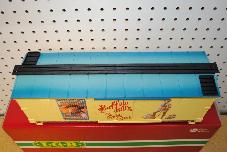 LGB 44670 Buffalo Bill's Wild West Box Car *G-Scale* - Image 3 of 4