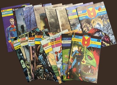 MIRACLEMAN (1985) Set Of #6-20 & #22-23 Back Issues