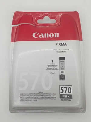 Cartouche d'encre Canon Pixma - 570 PGBK Black / noir - Neuf - Photo 1/4