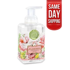Michel Design Works Foaming Hand Soap, Flamingo, 17.8 FL OZ, 530 ML