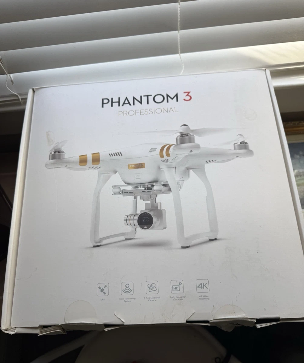 DJI Phantom 3 Professional Camera Drones with App Controller 4K HD
