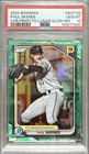 2024 BOWMAN ~ PAUL SKENES #BCP125 ~ LUNAR GLOW REFRACTOR SSP ~ PSA 10 ~ PIRATES