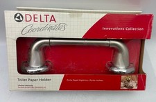 NEW Delta Coordinates Innovations Collection Chrome Toilet Paper Holder 73050NC