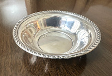VTG Preisner Silver Co Sterling candy dish 5 3/8"