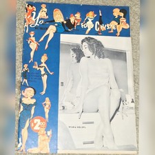 1 1962 Mexican FOTO CHISTE 45 MX Magazine Original Pin Up Photo Roxana Bellini