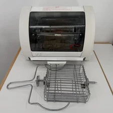 Baby George Foreman Rotisserie GR59A Oven White Electric Accessories Clean
