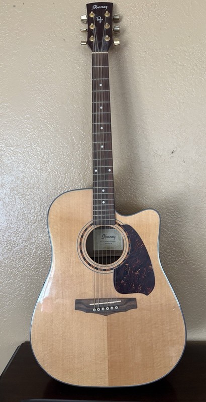 Ibanez PF5ECENTL PF Series Acoustic-Electric Dreadnought Natural 6-String RH
