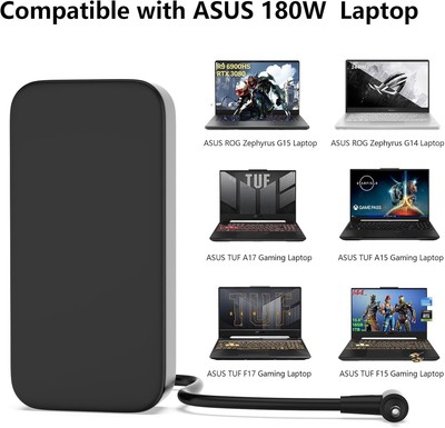 ASUS ROG G14 Ladegerät 180W kompatibel G15 GS65 MSI GL62 GE62 GS70