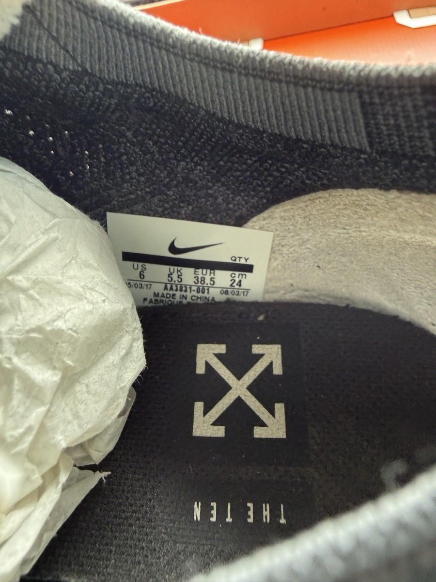 【確実正規】Nike the ten Vapormax 鑑定結果付　26.5 Nike X Virgil Abloh The Ten - Vapormax / Zoom VaporFly - RAFFLE