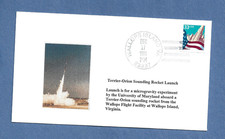 TERRIER ORION SOUNDING ROCKET LAUNCH DEC 17,1999 WALLOPS  SPACE COVER NASA