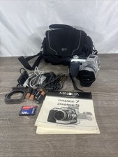 Minolta DiMage 7 Digital Camera 5.2 Mega Pixels With Manual & Accessories Tested