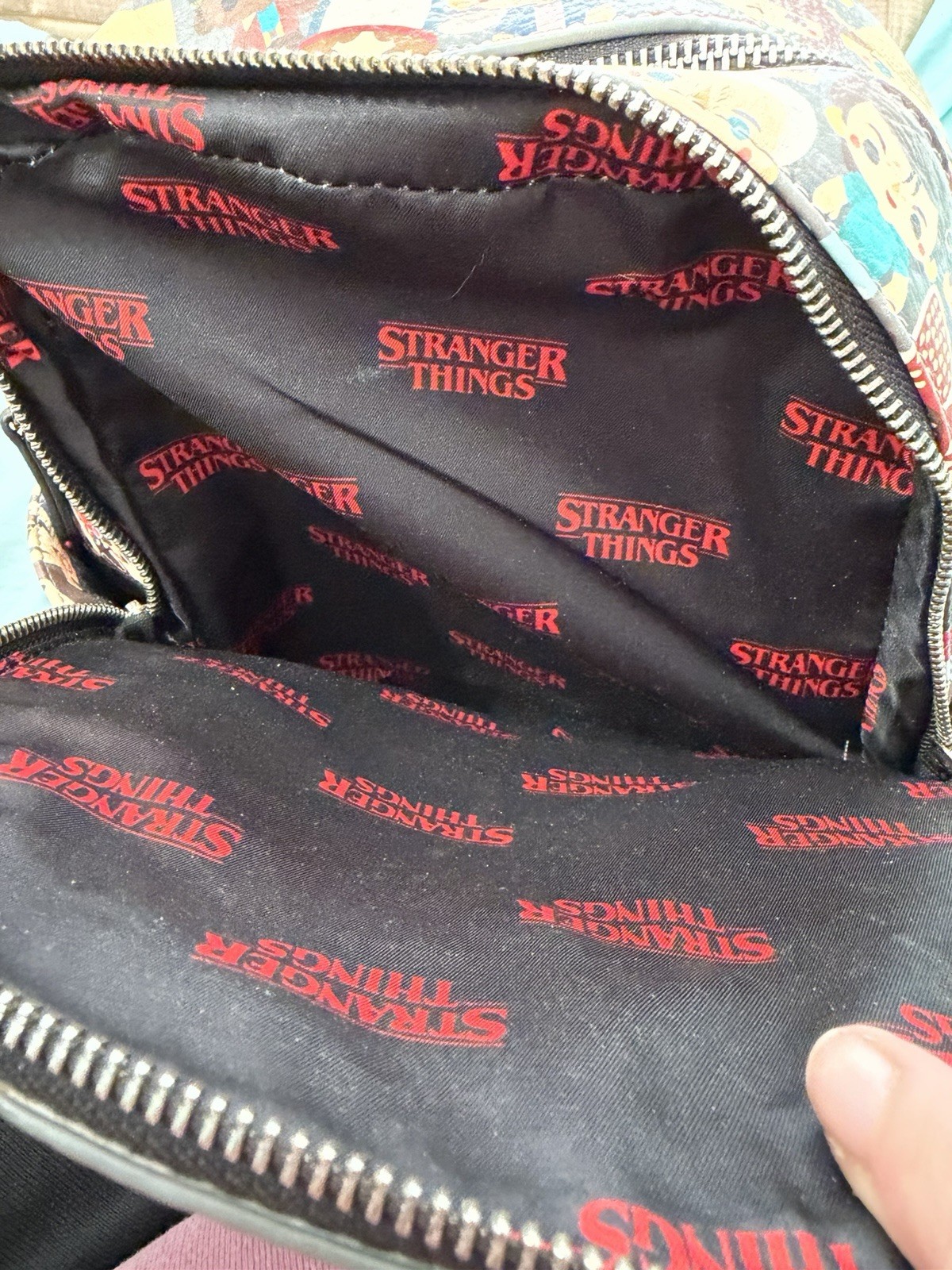 Loungefly Stranger Things Mini Backpack Chibi Cha… - image 5