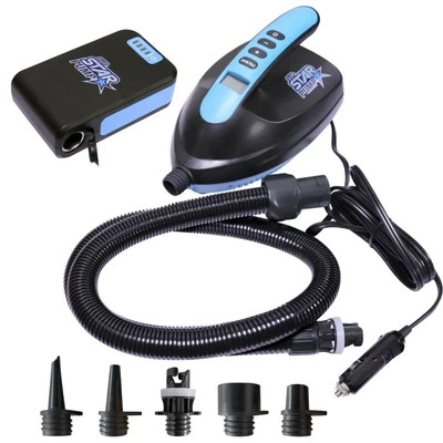 STAR PUMP 7 SUP Pump 12V Super Electric Pump E-Pumpe mit Akku Powerbank
