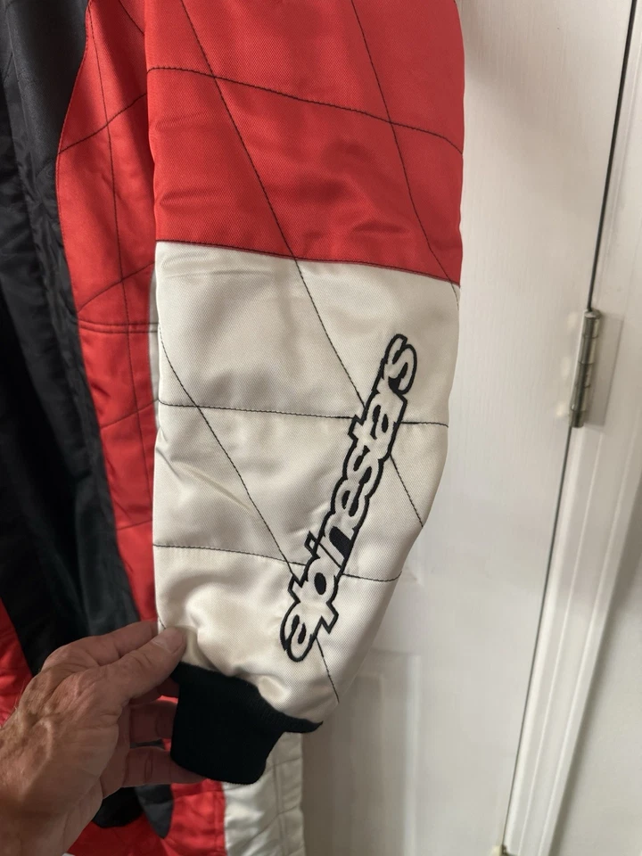 Alpinestars SFI Certification Suit Size EU 48 Like New Condition - Image 2 of 4