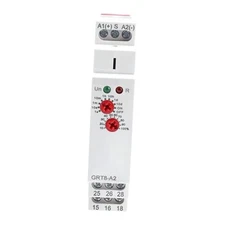 Delay ON Time Relay 16A 2SPDT Adjustable Delay Timer GRT8-A2 AC/DC 12V-240V