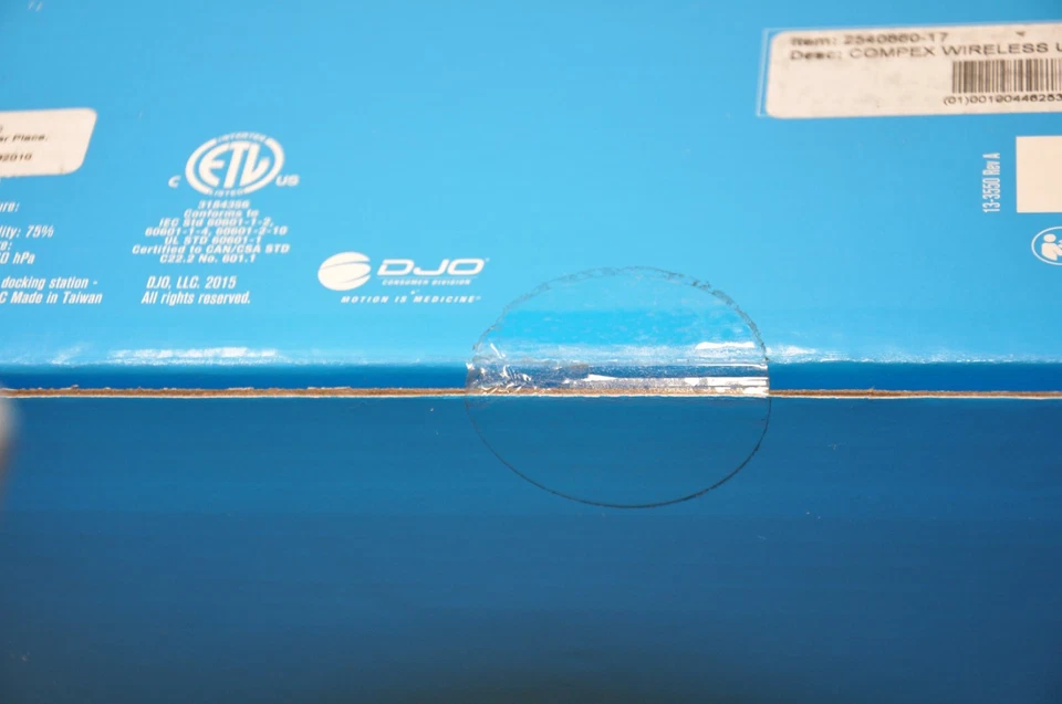 Compex Wireless EE. UU. 2.0 Estimulador Muscular Decenas Unidad Kit TENS + EMS 10 Programas Foto 3 de 4