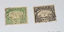 Aden Stamps, # 1, 3, 1937, Used