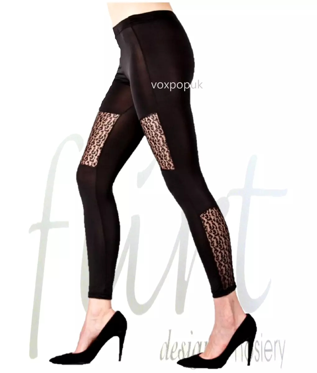 Mesh Panel Leggings