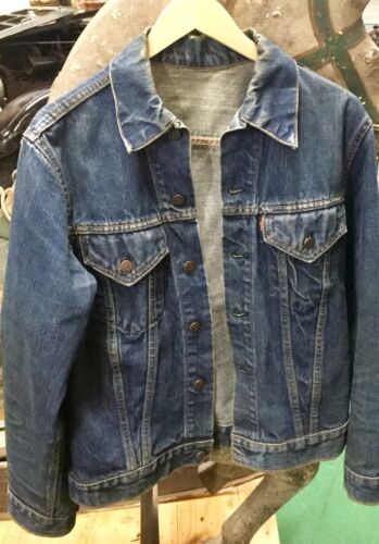 Vtg 70’s Levi’s Men's Denim Jacket Big E Type III… - image 1