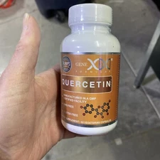 GENEX Quercetin 500Mg Supplement, 60 Capsules | Healthy Aging and Longevity, New