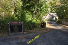 Photo 6x4 Bill Shankly memorial, Glenbuck Glenbuck/NS7429 The village of c2013
