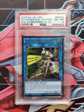 PSA 8 Sky Striker Ace Hayate OTS OP10 EN002 Ultimate Rare Yugioh Mint! ??