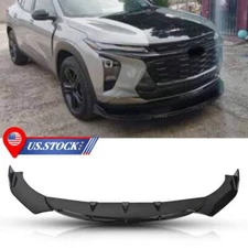 Front Bumper Lip Spoiler Splitter Body Kit Chin For Chevrolet	Trax 2024 2025 US