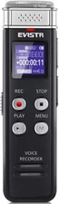 EVISTR 16GB Digital Voice Recorder Voice Activated Recorder w/ Playback NEW