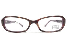 Lulu Guinness L835 TOR Eyeglasses Frames Purple Tortoise Rectangular 52-16-130
