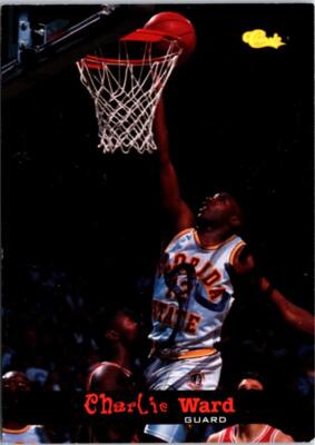 Charlie Ward signed Basketball Card Florida State Seminoles, FSU 1994 Classic #3