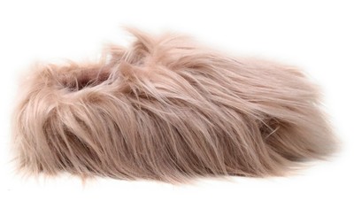 steve madden fuzzy faux fur slipper