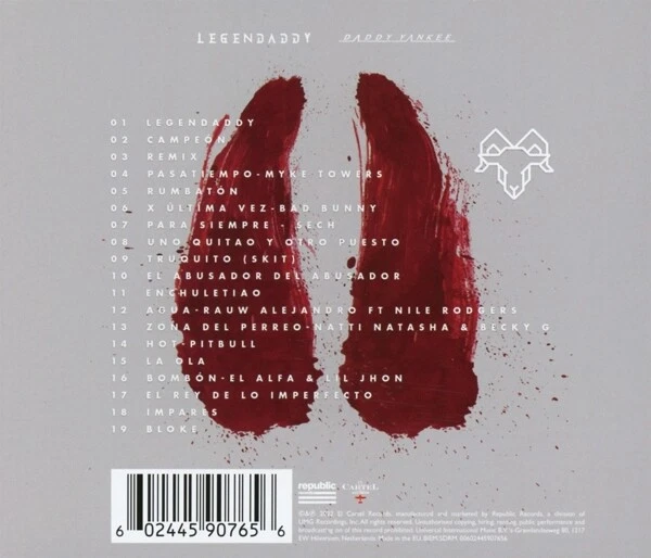DADDY YANKEE - LEGENDADDY   CD NEU - Bild 2 von 2