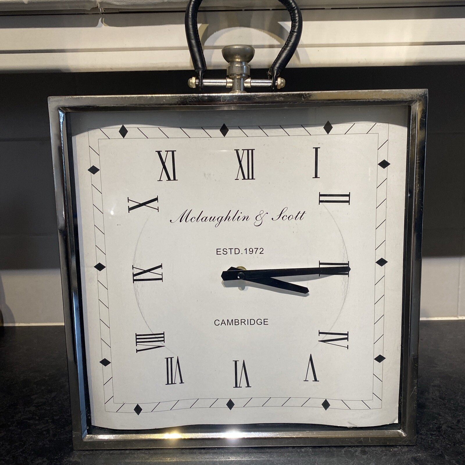 McLaughlin & Scott Large Wall Clock 35cm eBay