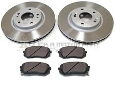 JUEGO DE 2 DISCOS Y PASTILLAS DE FRENO DELANTEROS PARA KIA SPORTAGE 1.6 1.7 2.0 2.0 CRDi 2010-2015