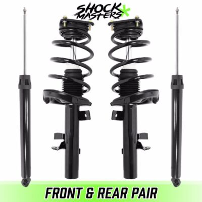 Front Quick Complete Struts & Rear Shocks for 2012-2018 Ford Focus