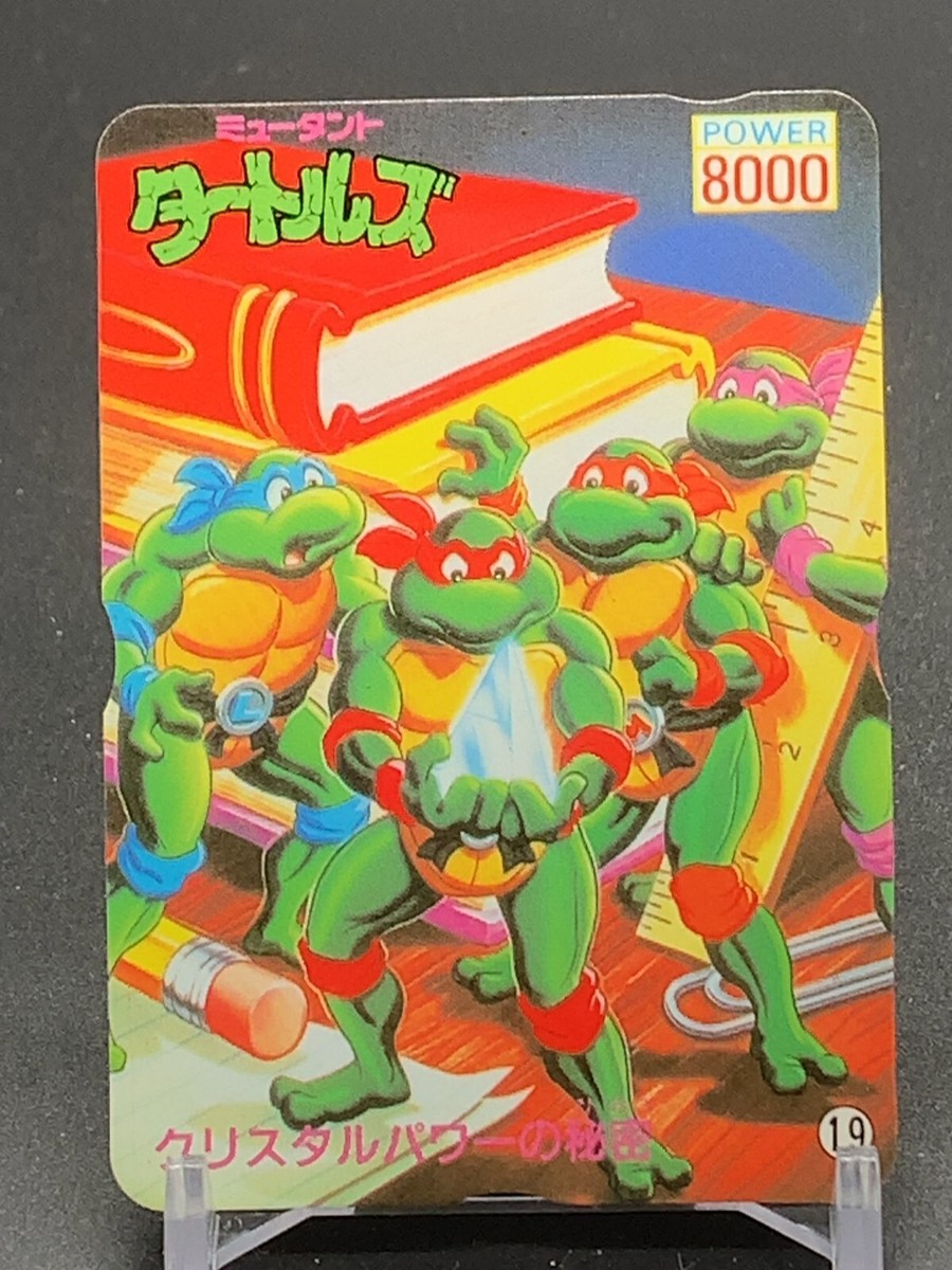 Teenage Mutant Ninja Turtles 19 Card TCG Takara 1994 Japanese | eBay