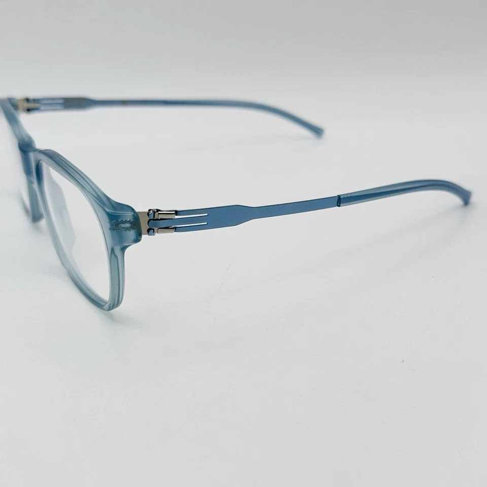 IC Berlin Eyeglasses For Women And Men Oval Light Blue Mod. Philipp L. NEW - Image 4 of 4