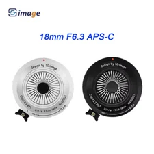 SGimage 18mm F6.3 APS-C Manual Focus Lens for Sony E Nikon Z Fujifilm M4/3 Mount